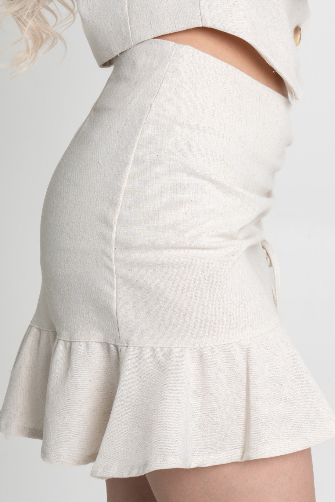 FALDA CORTA VOLANTES ZAMZIBAR