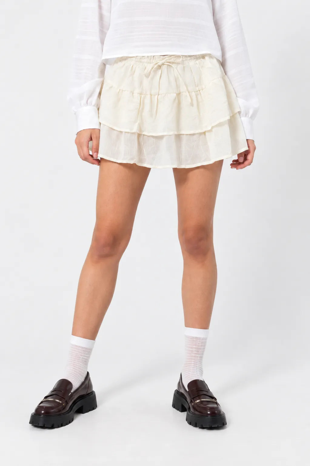 FALDA CORTA VOLANTES E-C 9878