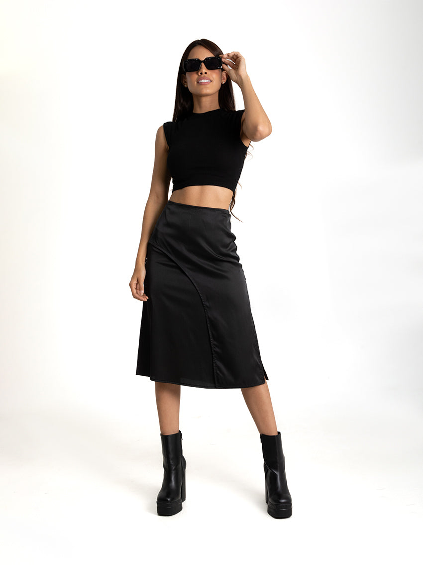 FALDA CLARIS NEGRO