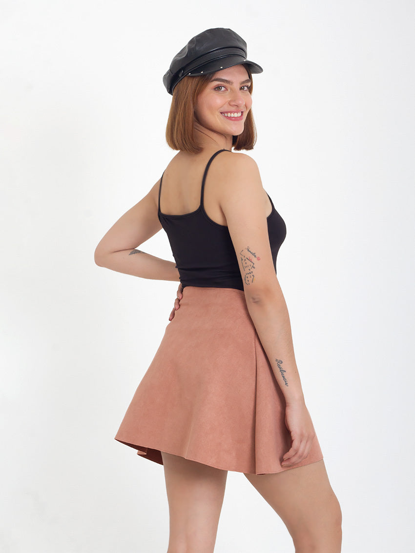FALDA MINI SALVATORE TERRACOTA