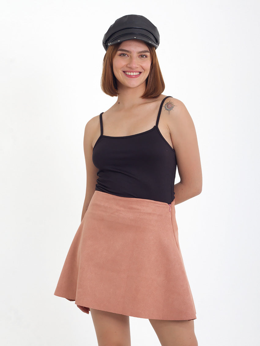FALDA MINI SALVATORE TERRACOTA