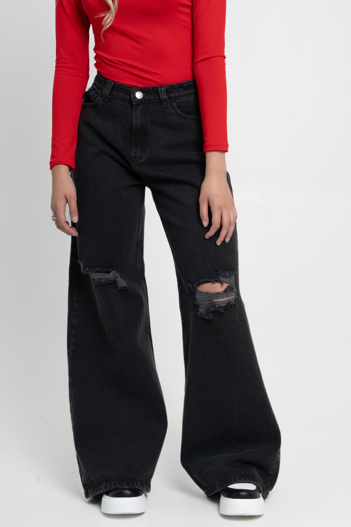 JEAN WIDE LEG BORA BORA