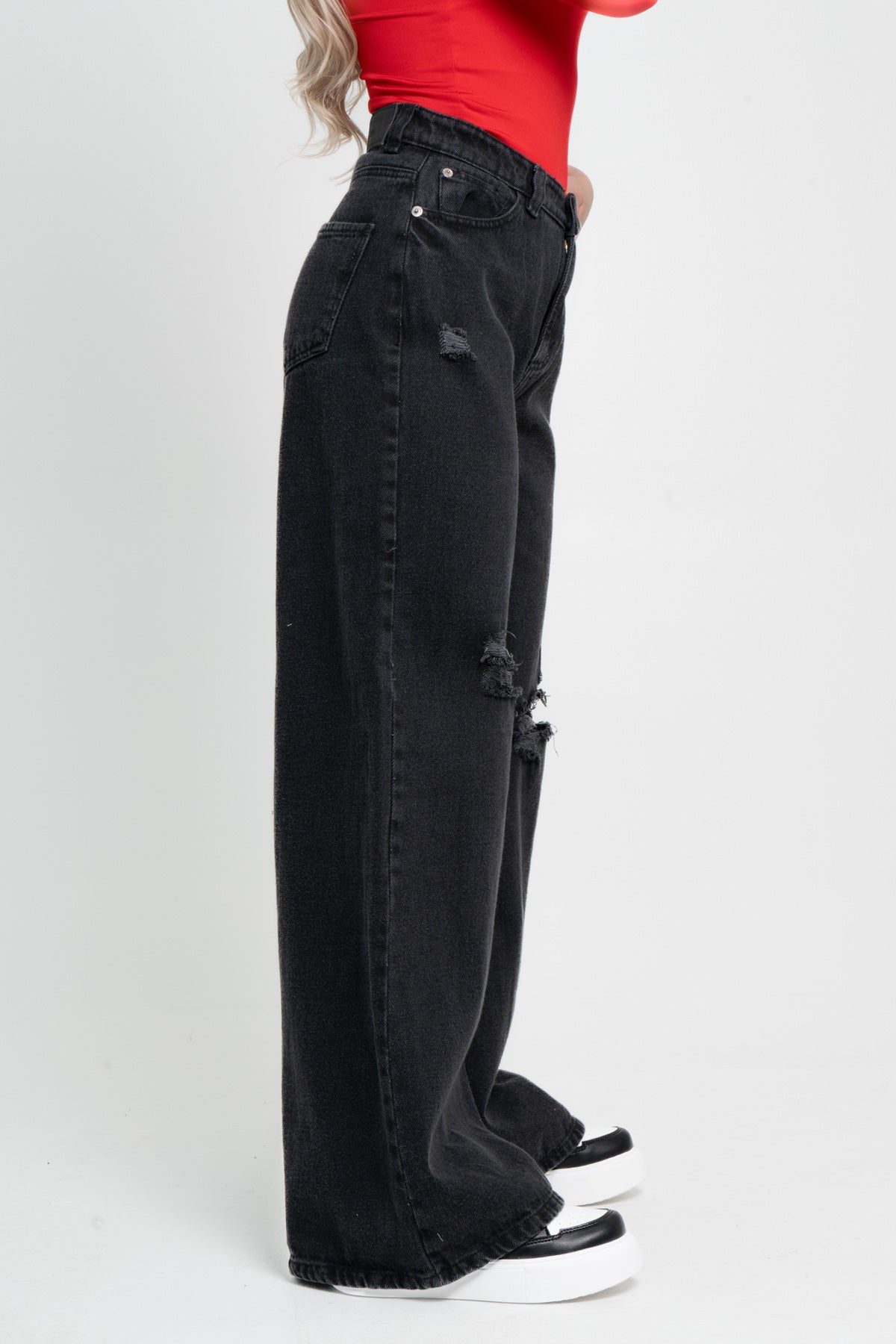 JEAN WIDE LEG BORA BORA