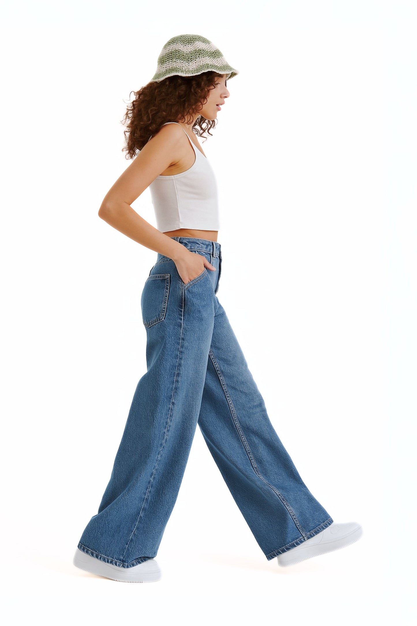 JEANS HIGH WIDE SUN