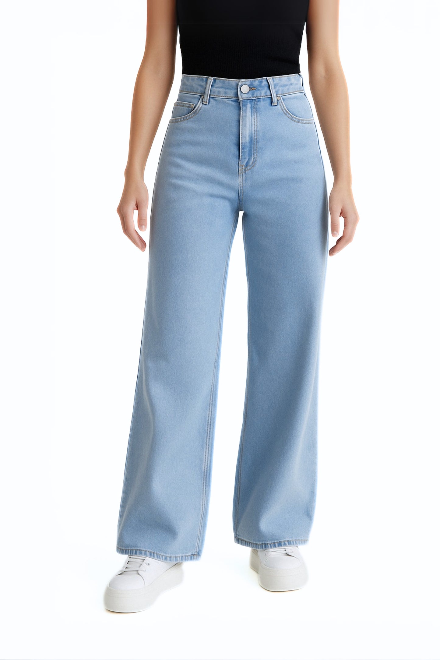 JEANS HIGH WIDE SUN