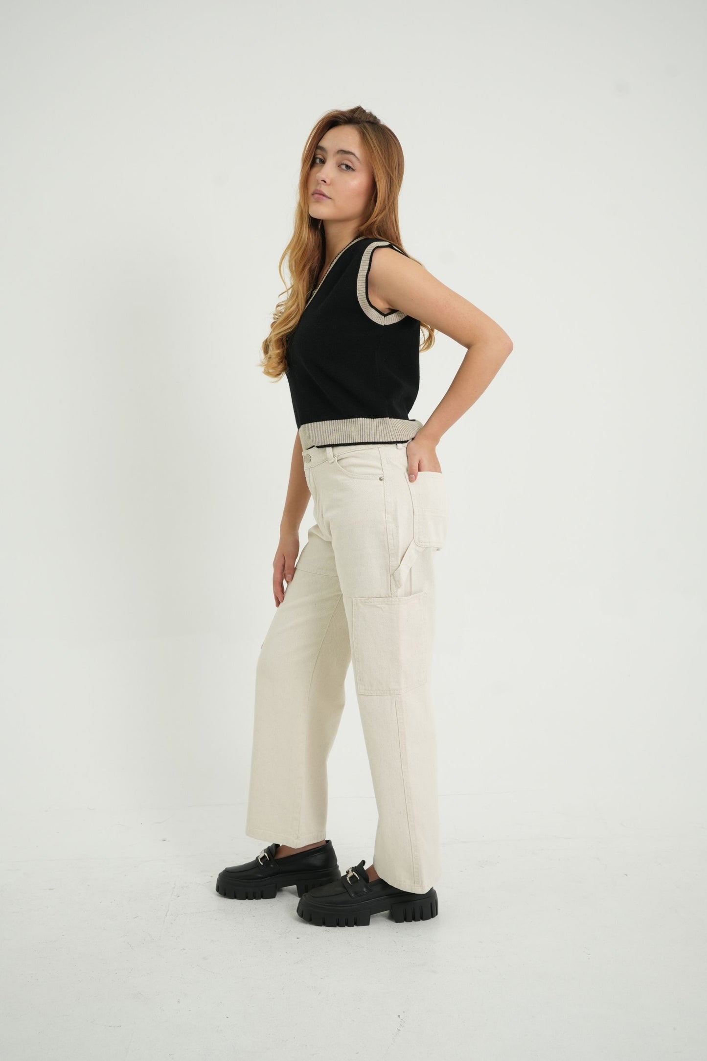 JEANS STRAIGHT CARGO 7271