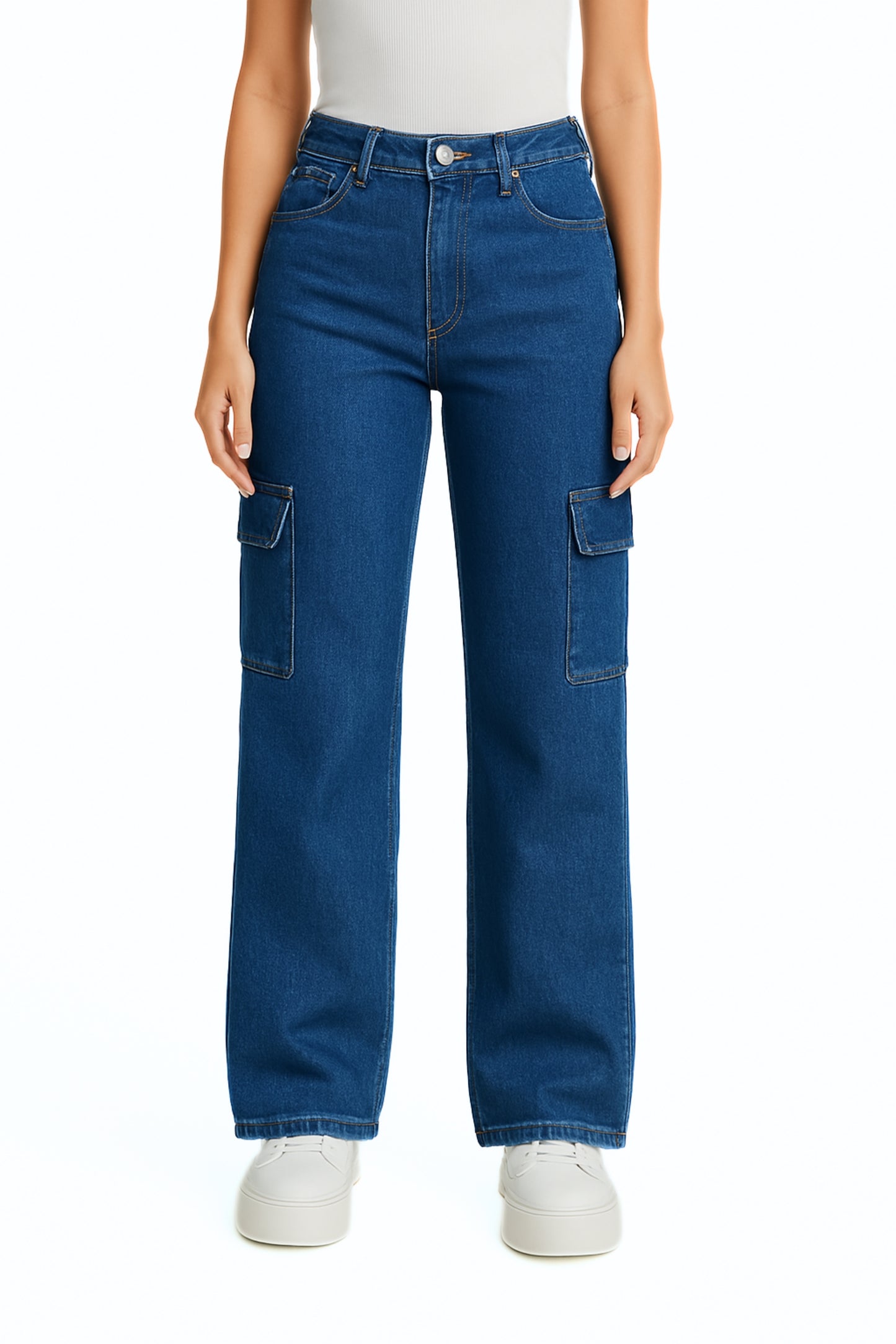 JEANS STRAINGT CARGO SHERLIN