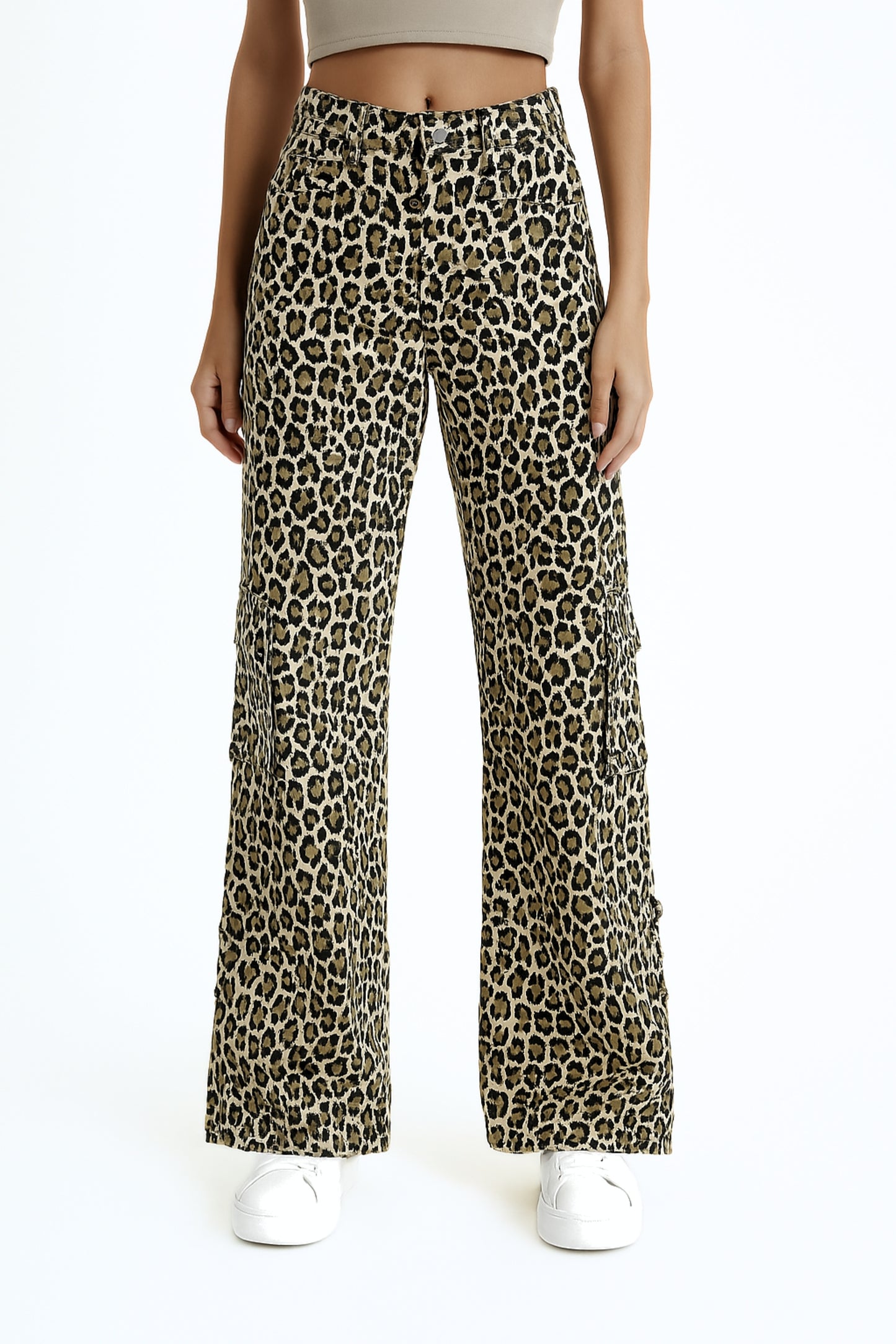JEANS WIDE LEG CINTURON MAAT
