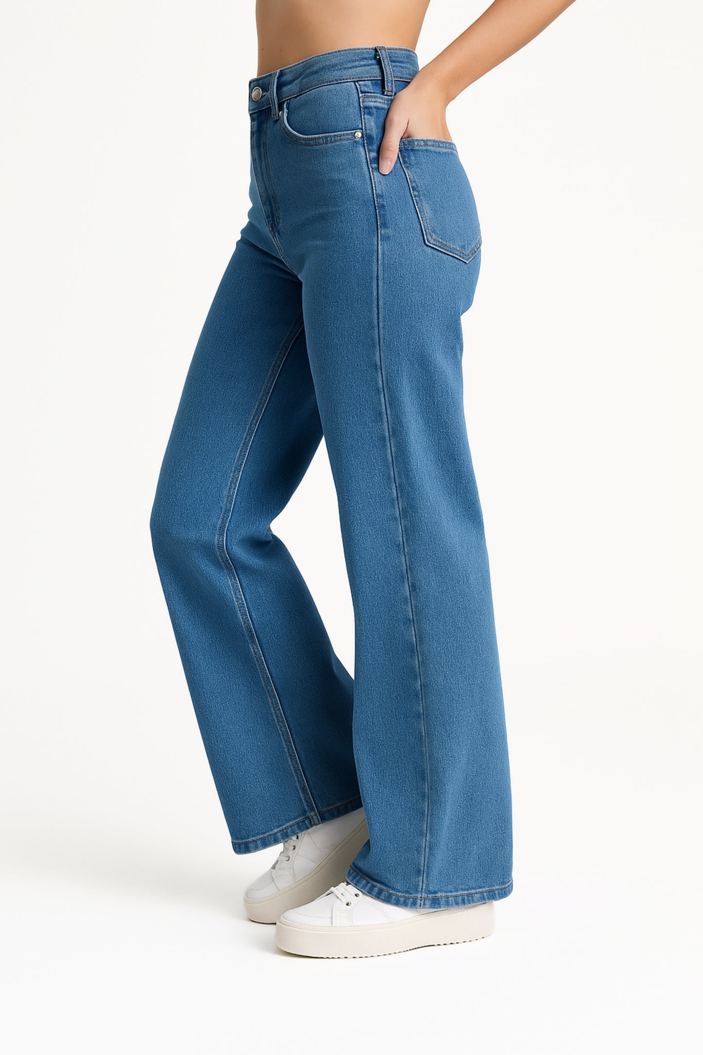 JEANS WIDE LEG CORETTA