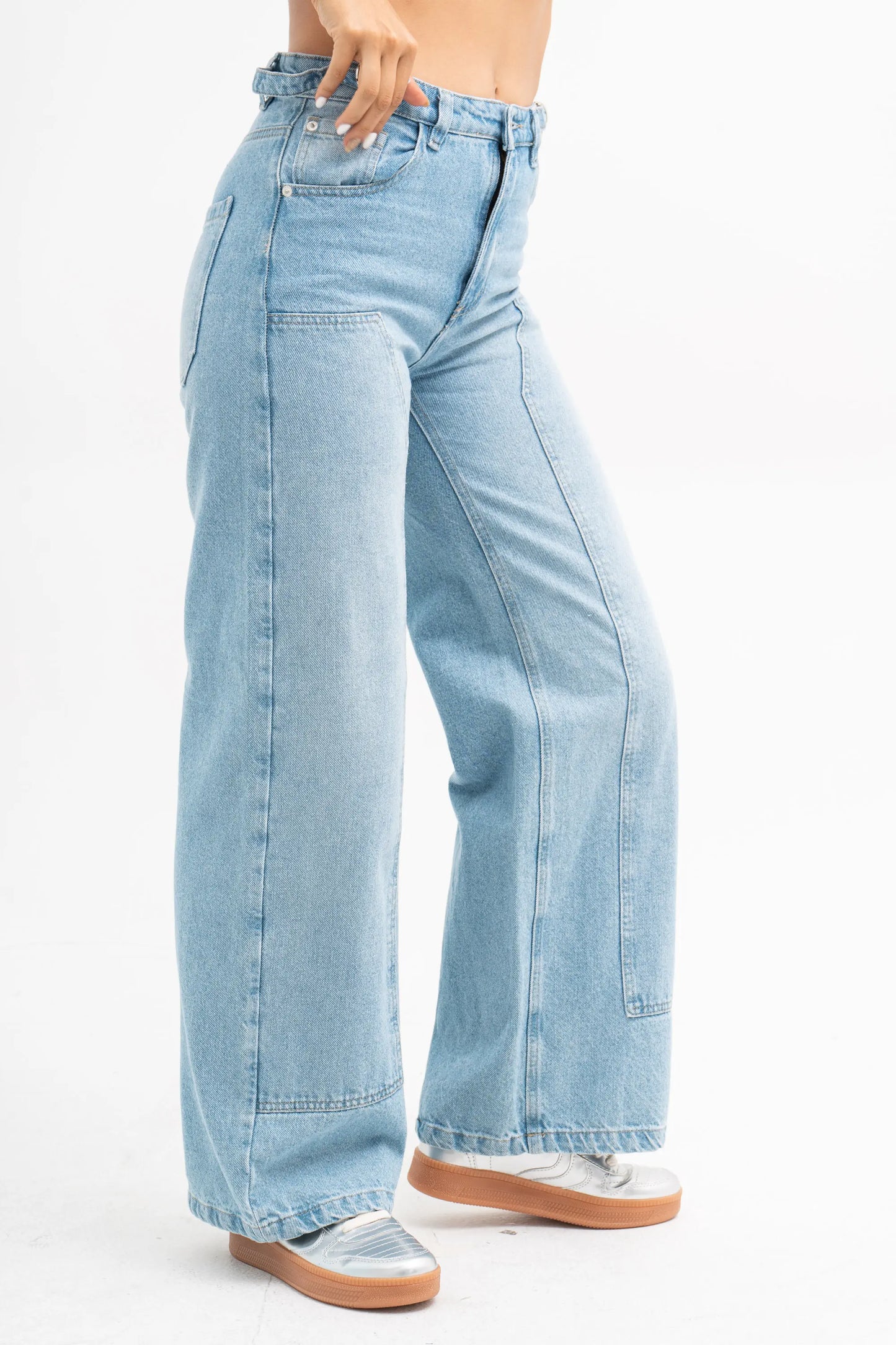 JEANS STRAIGHT AJUSTABLE BONEY ONE