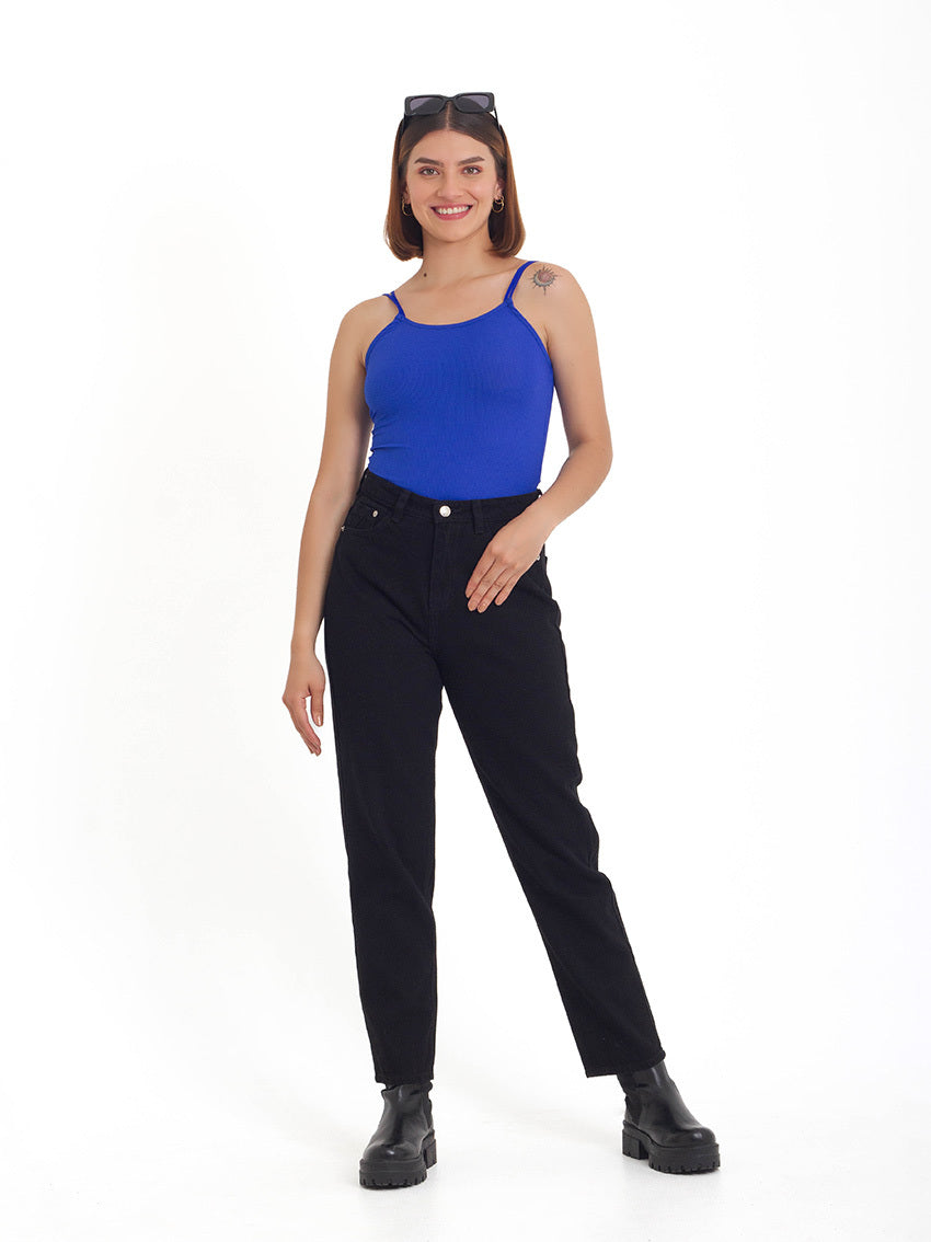 JEAN MOMFIT BARU GRIS