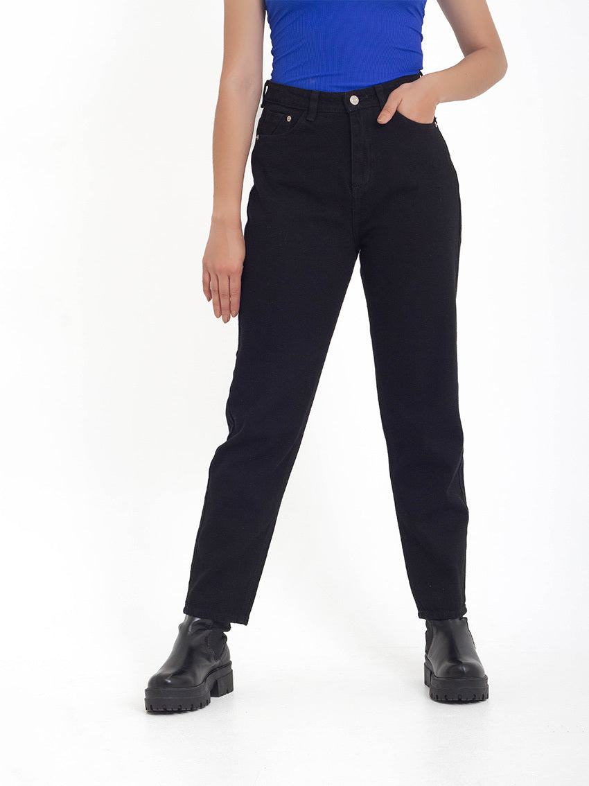 JEAN MOMFIT BARU GRIS