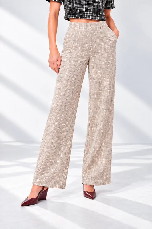PANTALON VESTIR TWEED B-M 8721