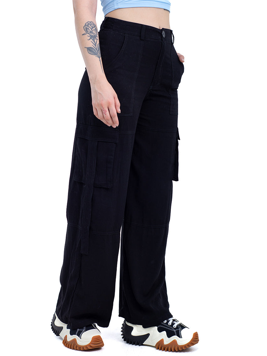 PANTALON CARGO CLAUDIA NEGRO