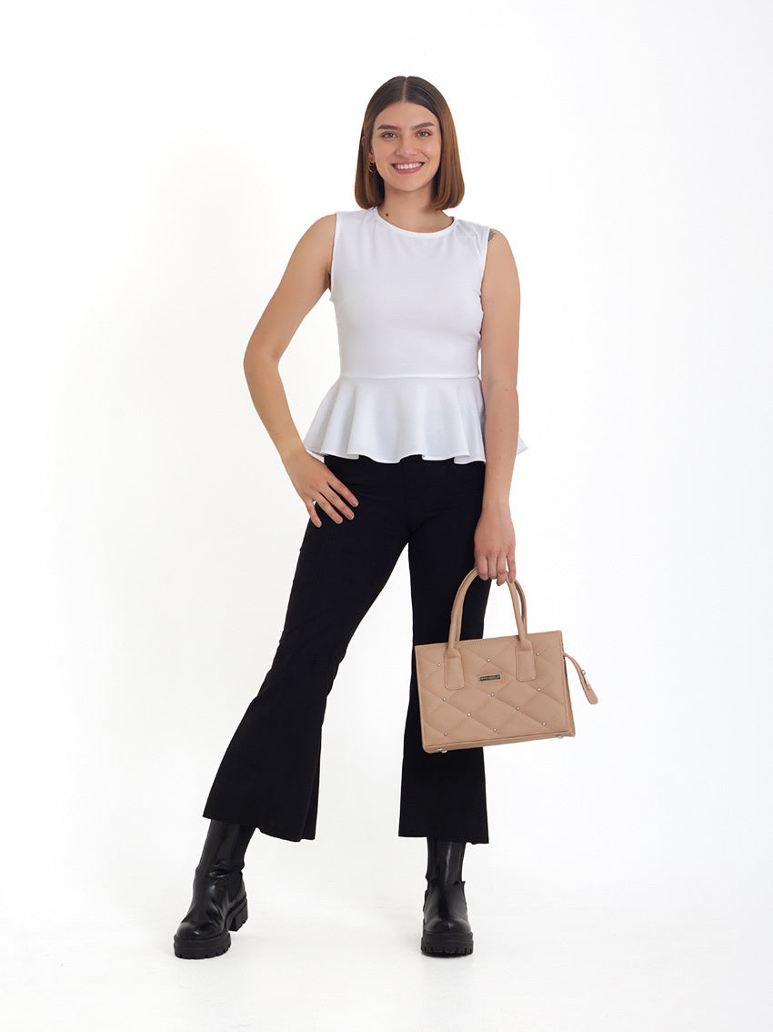 PANTALON CROPED STONE NEGRO