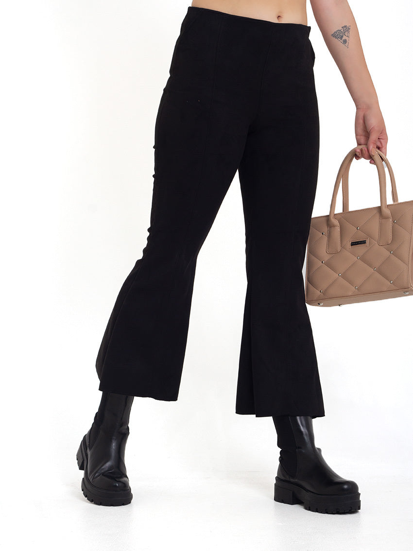 PANTALON CROPED STONE NEGRO