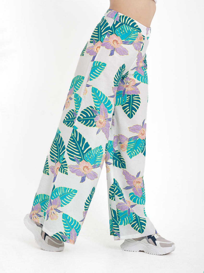 PANTALON PALAZZO FITO AMARILLO