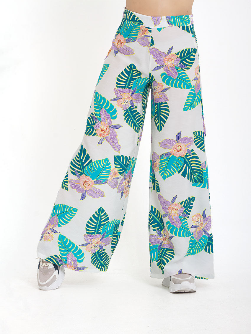 PANTALON PALAZZO FITO BLANCO