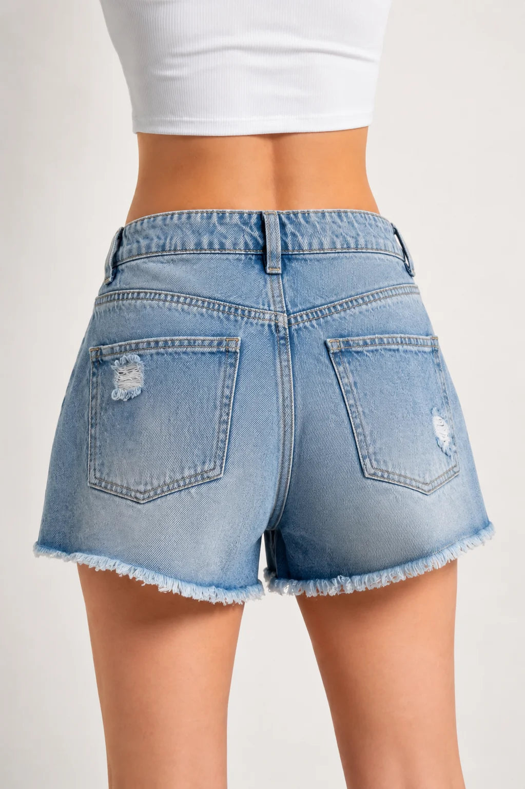 SHORT DENIM ROTOS T-C 8138