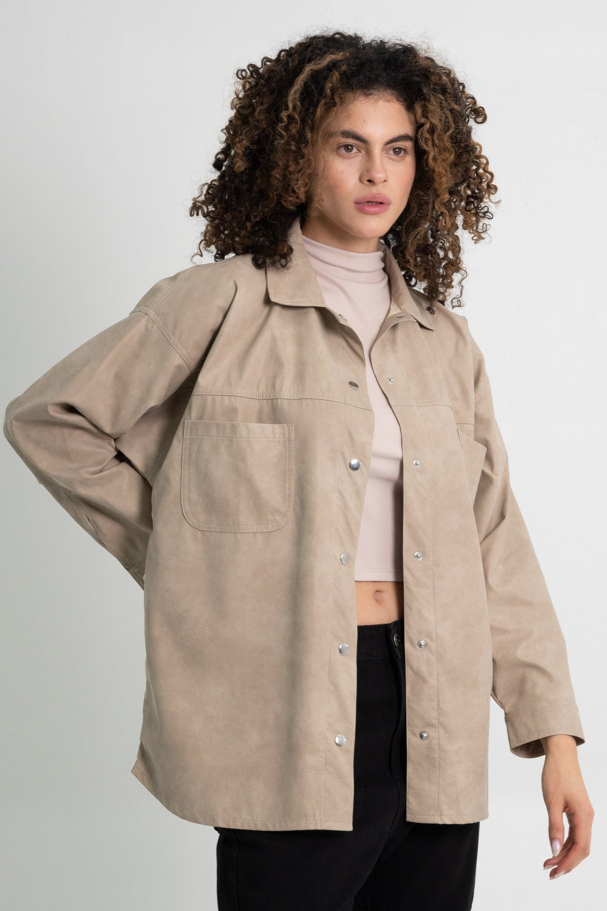 SOBRECAMISA EFECTO PIEL MONETTE