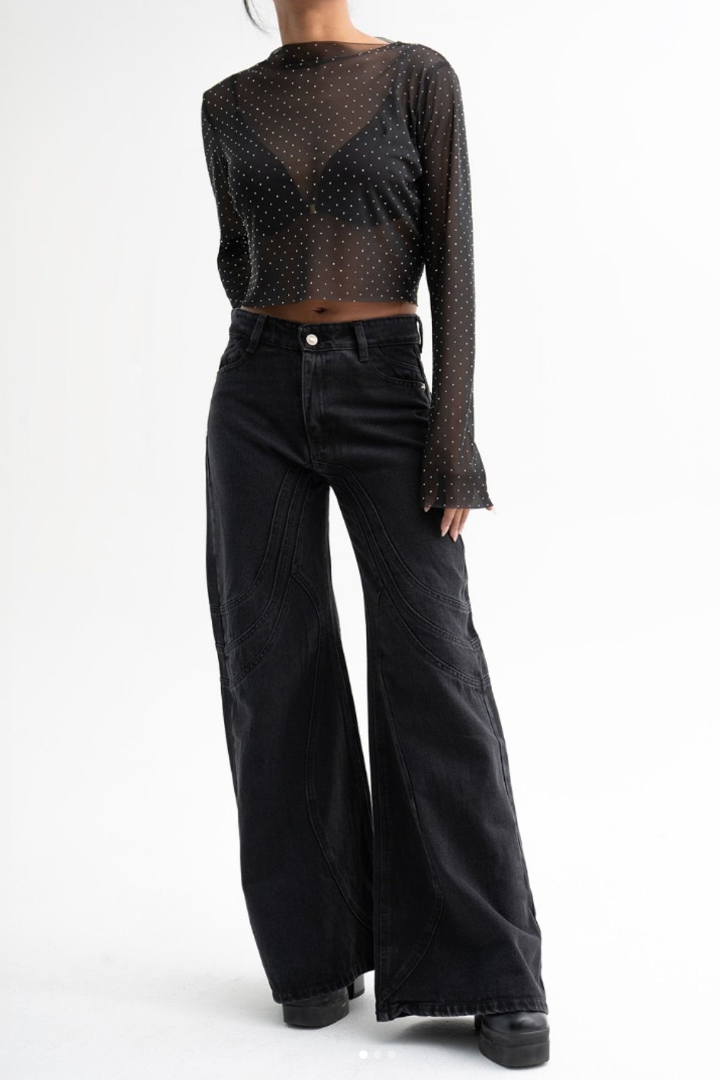 JEANS WIDE LEG CLEVELAND