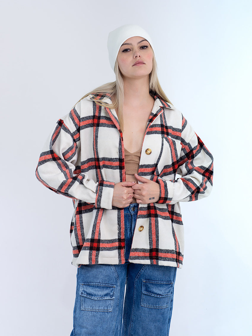 SOBRECAMISA COSMOPOLITAN ROJO