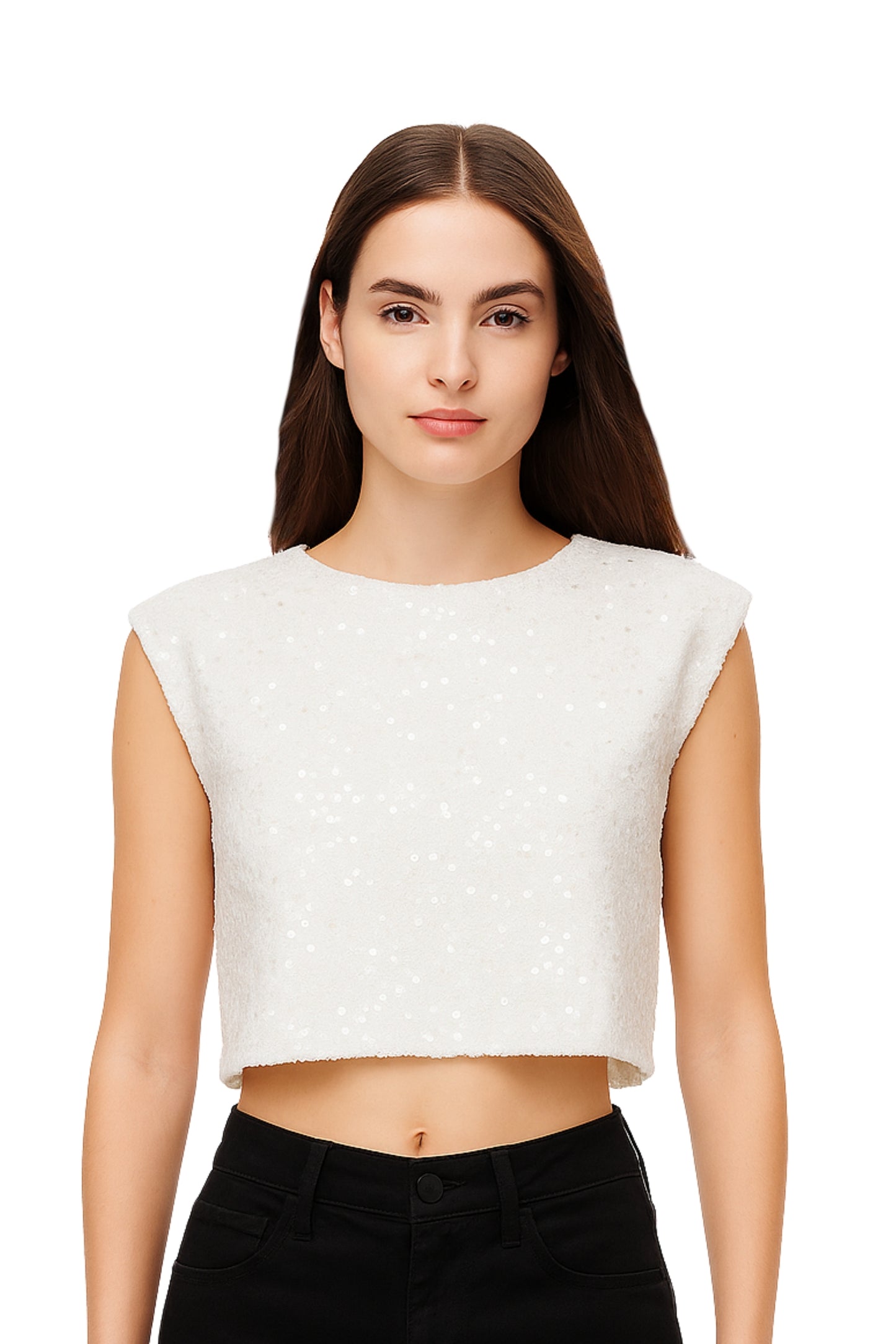 TOP ESPALDA DESCUBIERTA LENTEJUELAS 7306