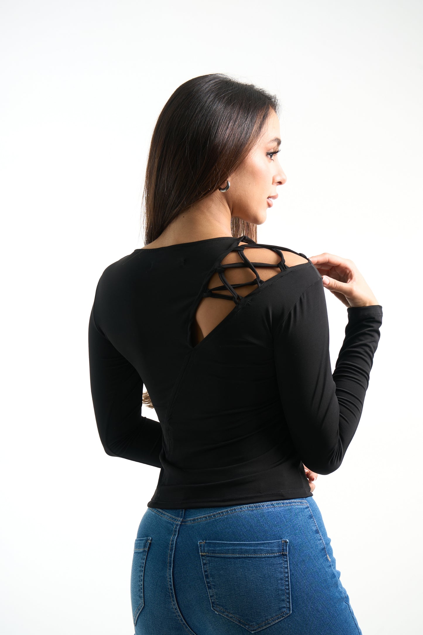 TOP LACE UP CAMBRIA
