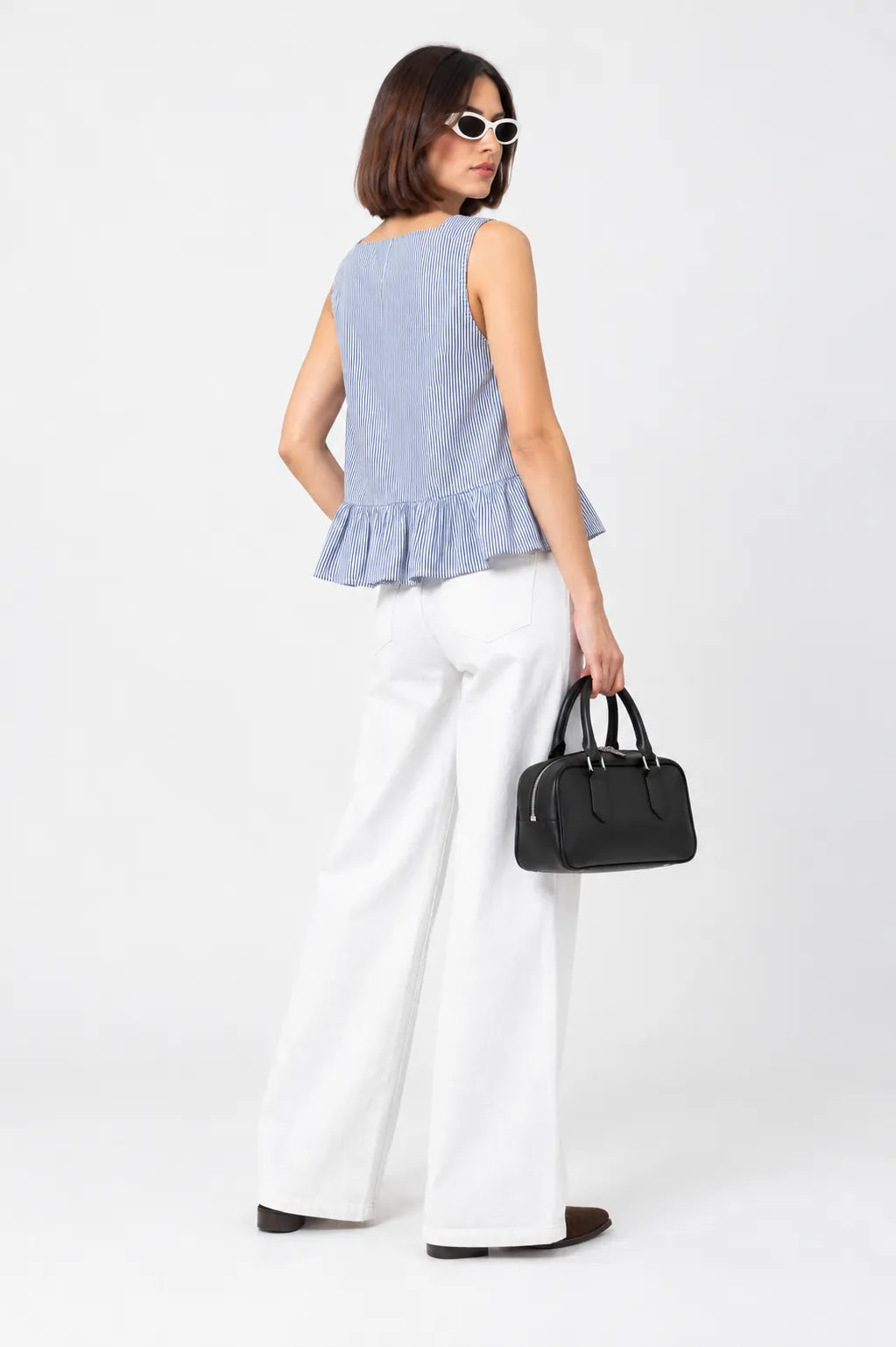 TOP LACE UP RAYAS B-C 9968