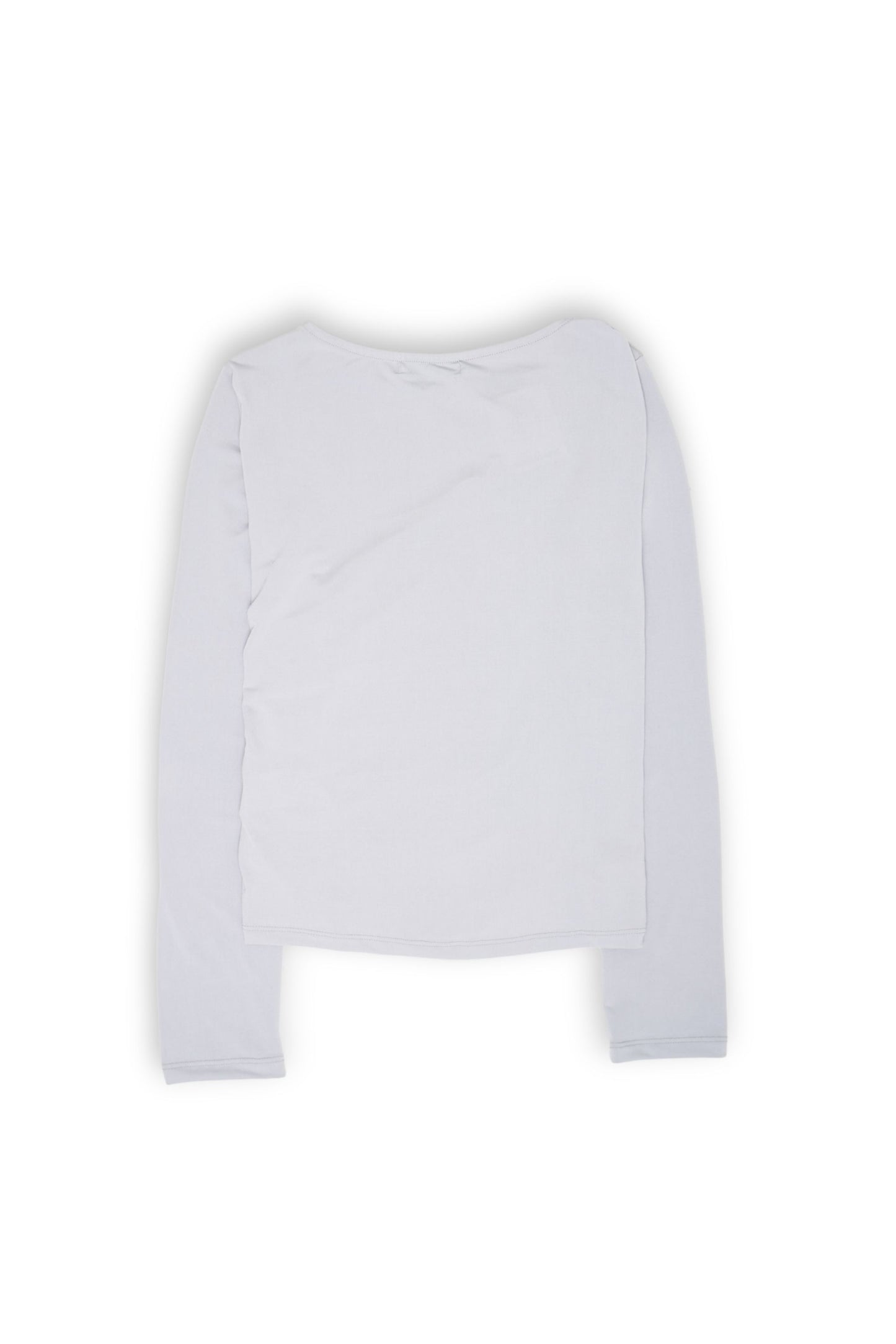 TOP MANGA LARGA DRAPEADO