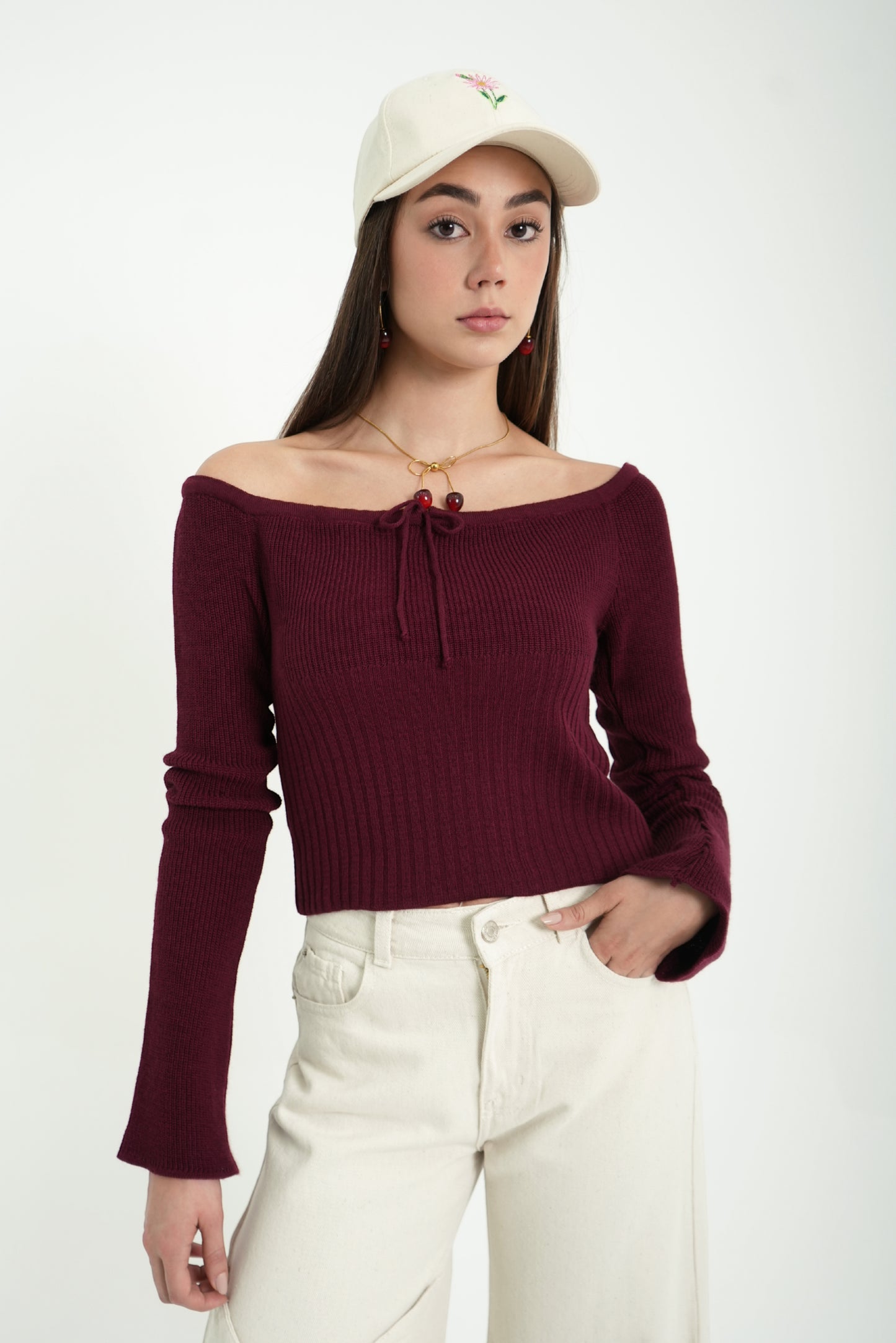 TOP TEJIDO OFF SHOULDER 7330