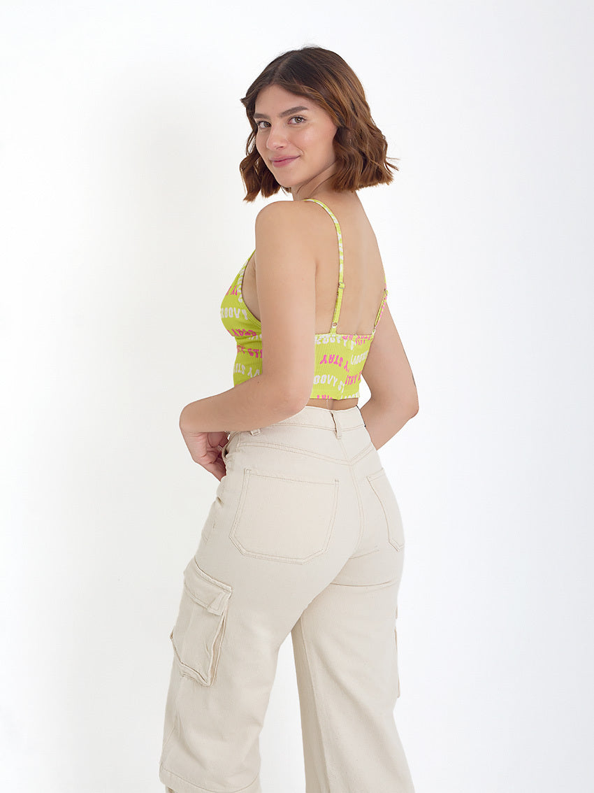 Copia de TOP STAY NARANJA