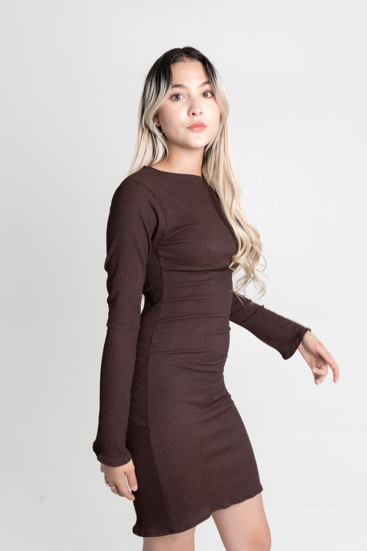 VESTIDO CORTO TEXTURA DAWSON