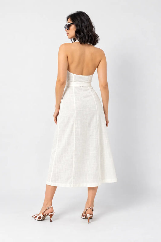 VESTIDO CAMISERO LARGO B-C 8529