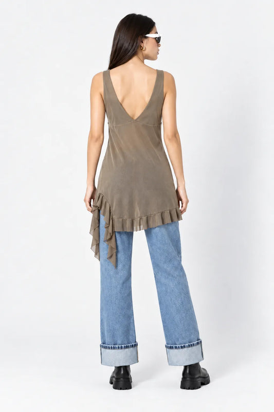 VESTIDO CORTO MESH G-M 8627