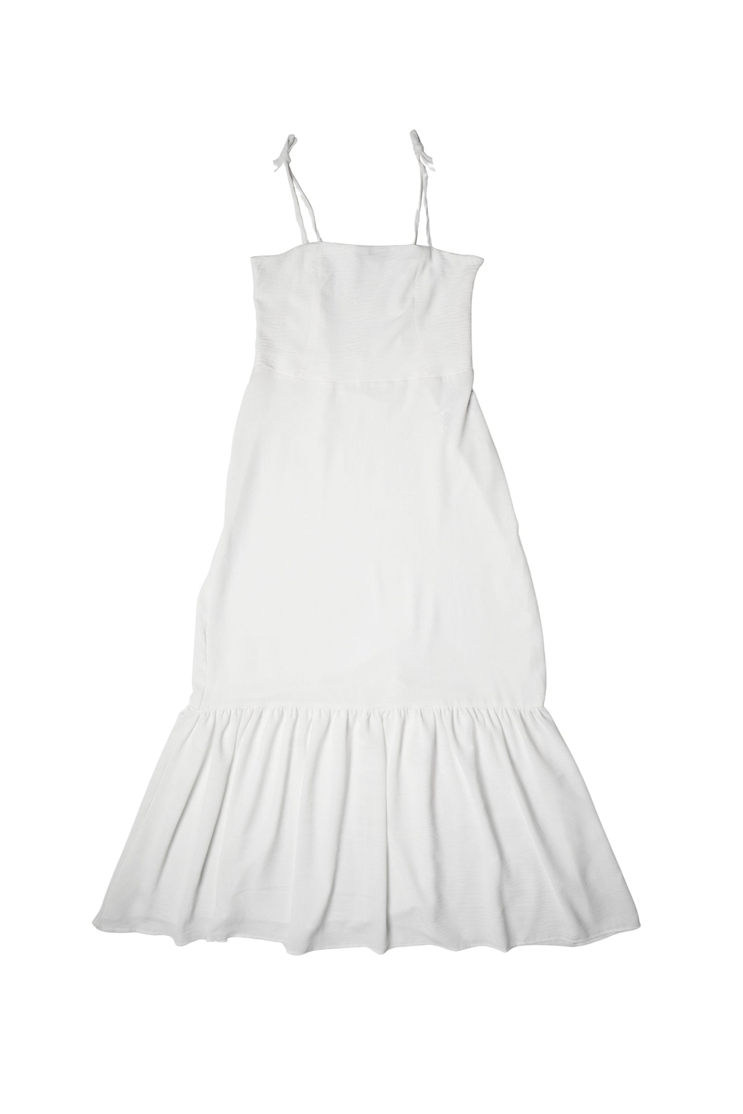 VESTIDO FLUIDO VOLANTE MOOREA