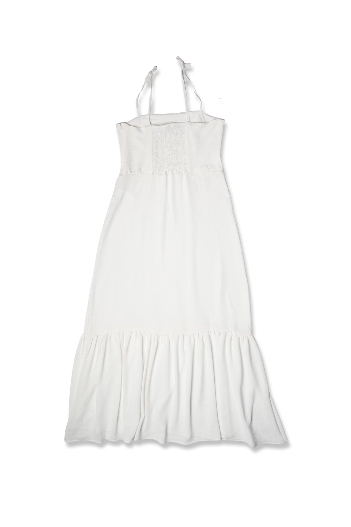 VESTIDO FLUIDO VOLANTE MOOREA