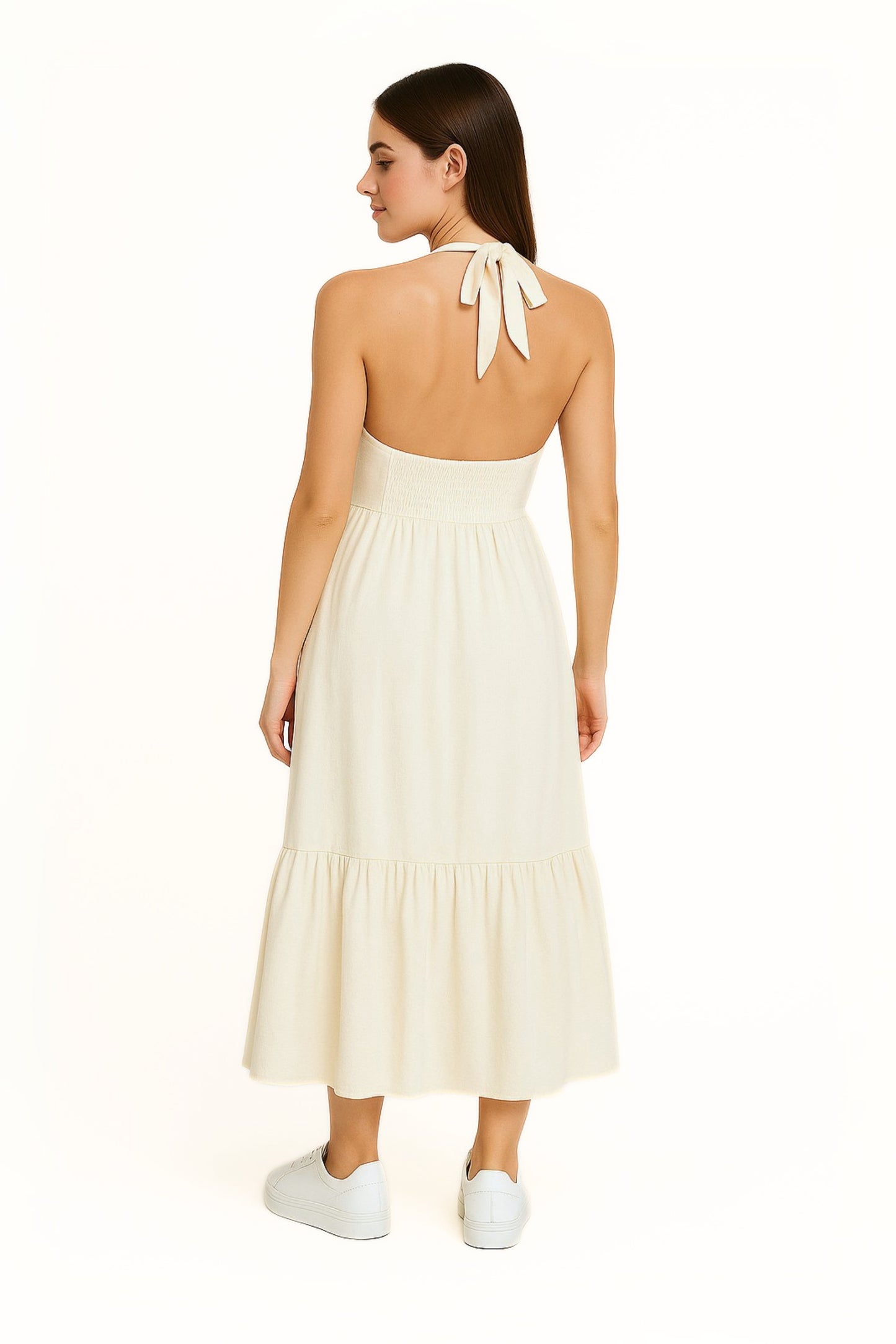 VESTIDO LARGO FLUIDO 6647