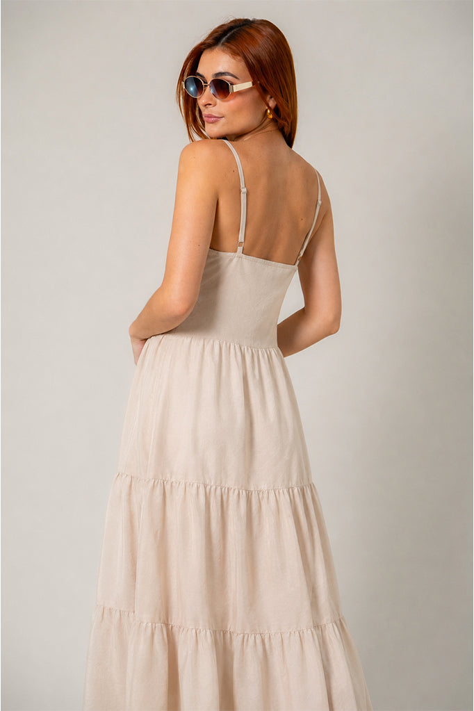 BH VESTIDO POPELINA LARGO 7187