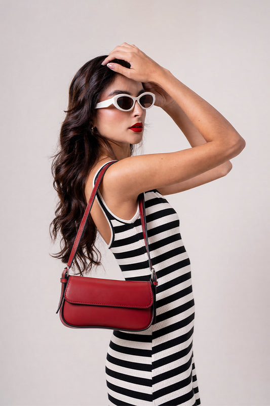 VESTIDO SLIM FIT RAYAS T-C 8265.