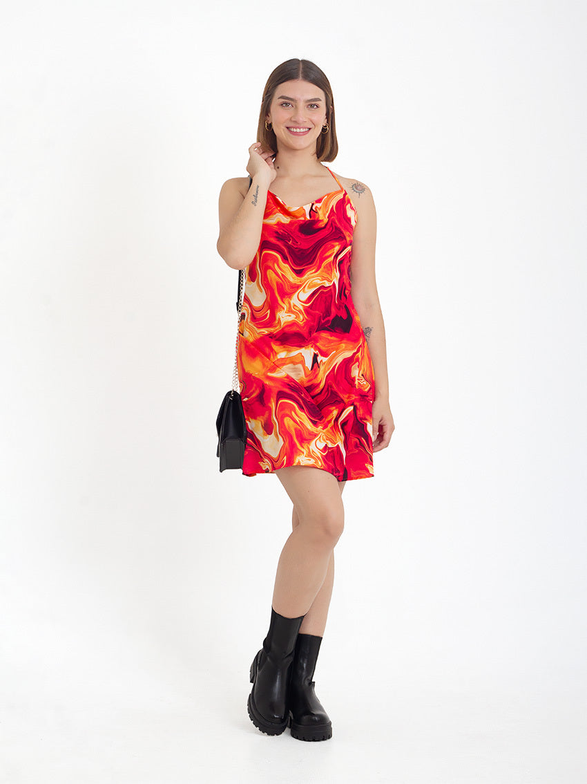 VESTIDO ERIKA NARANJA