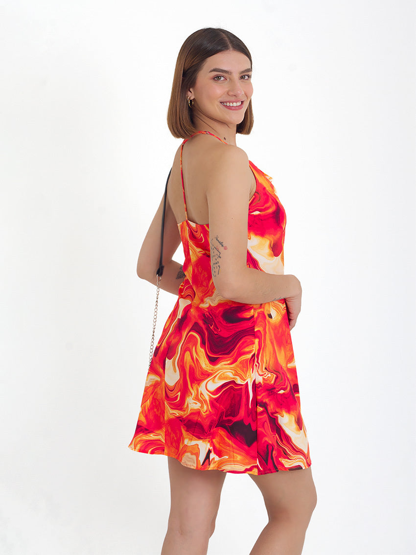 VESTIDO ERIKA NARANJA