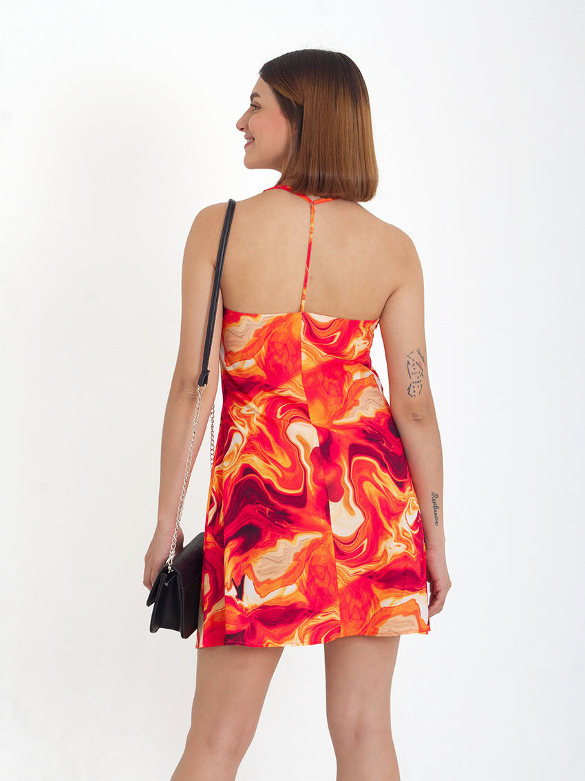 VESTIDO ERIKA NARANJA
