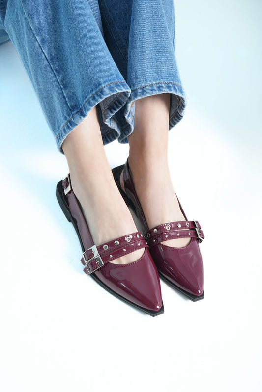 ZAPATOS THOM PLANOS TIRAS HEBILLAS