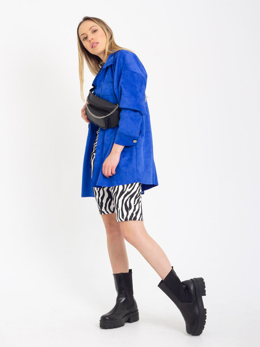 SOBRECAMISA MONSSE AZUL