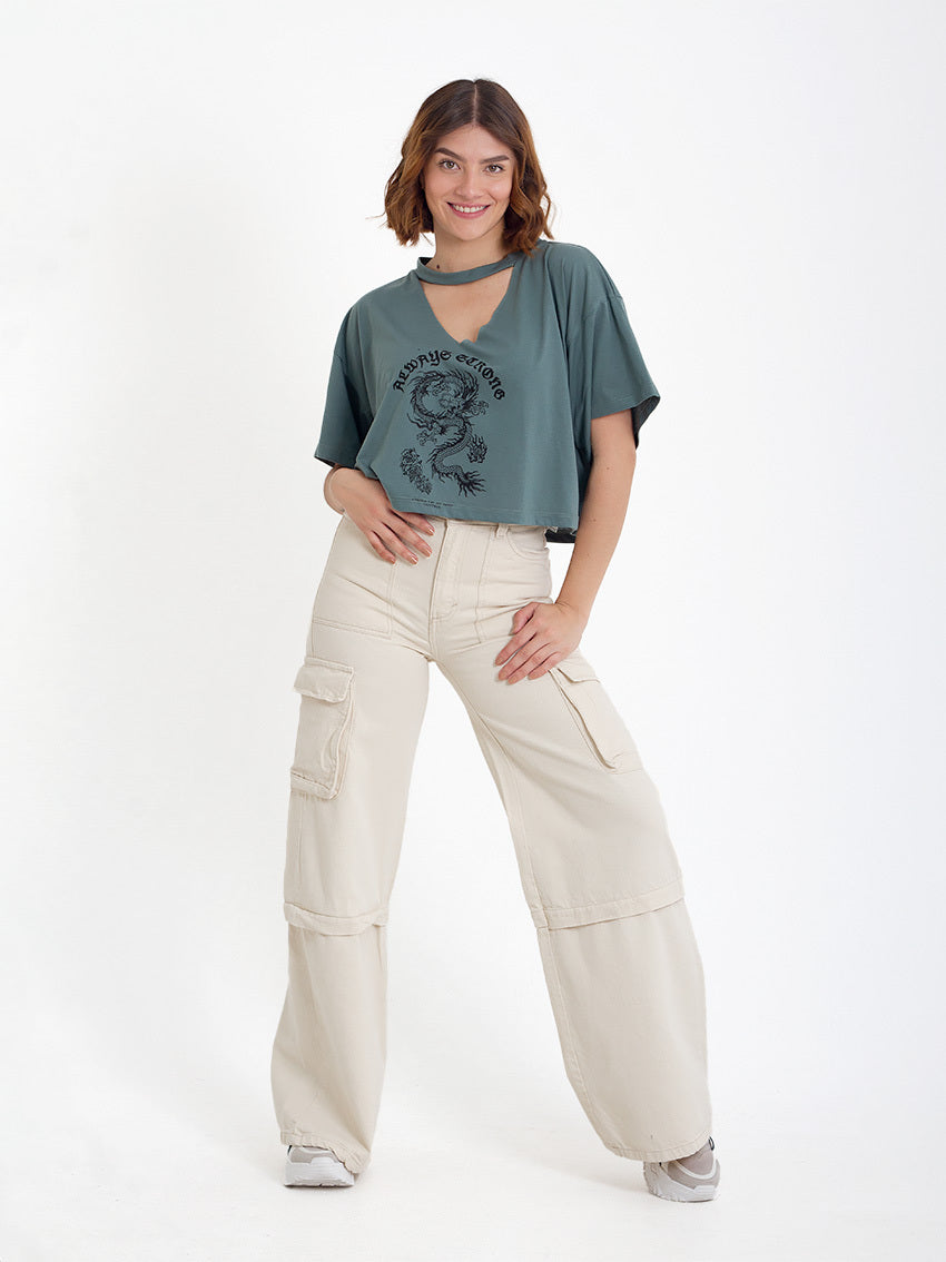CAMISETA SHANNA VERDE