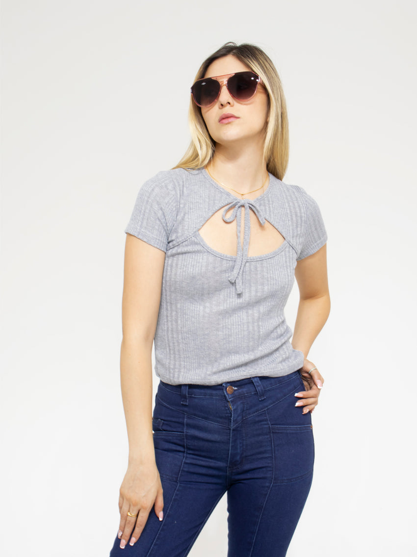 Blusa Escote Lasso