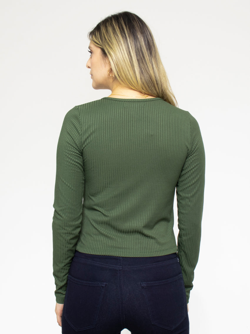 Blusa Cruzada con Argolla Nita