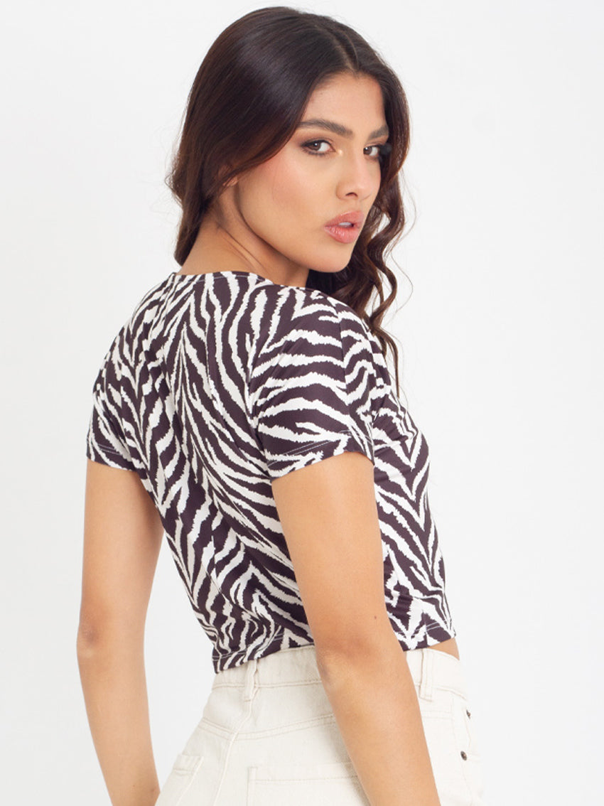 CAMISETA CROP JOLIE
