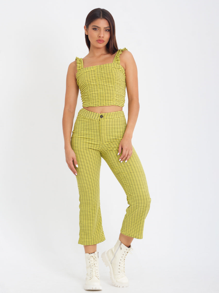 PANTALON BOTA FLARE RASMUS KAKI